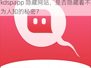 探秘xkdspapp隐藏网站_探秘 xkdspapp 隐藏网站，是否隐藏着不为人知的秘密？