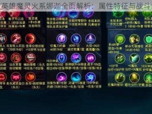 神曲符文英雄魔灵火系娜迦全面解析：属性特征与战斗能力探究