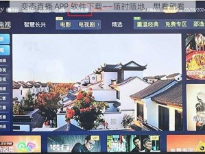 变态直播 APP 软件下载——随时随地，想看就看