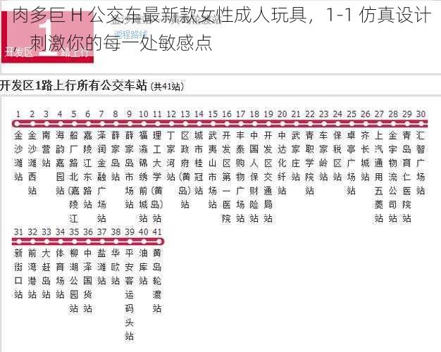 肉多巨 H 公交车最新款女性成人玩具，1-1 仿真设计，刺激你的每一处敏感点