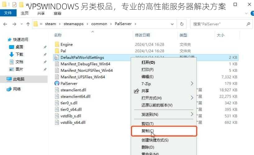 VPSWINDOWS 另类极品，专业的高性能服务器解决方案