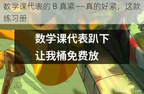 数学课代表的 B 真紧——真的好紧，这款练习册