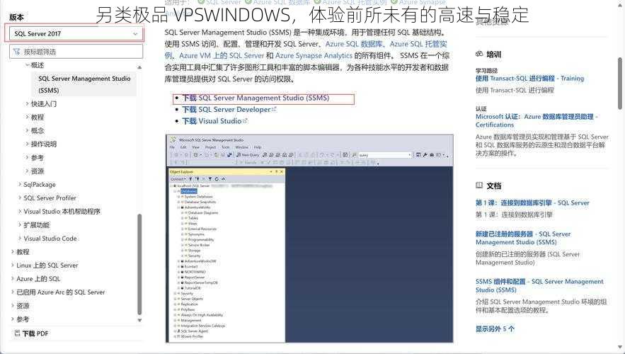 另类极品 VPSWINDOWS，体验前所未有的高速与稳定