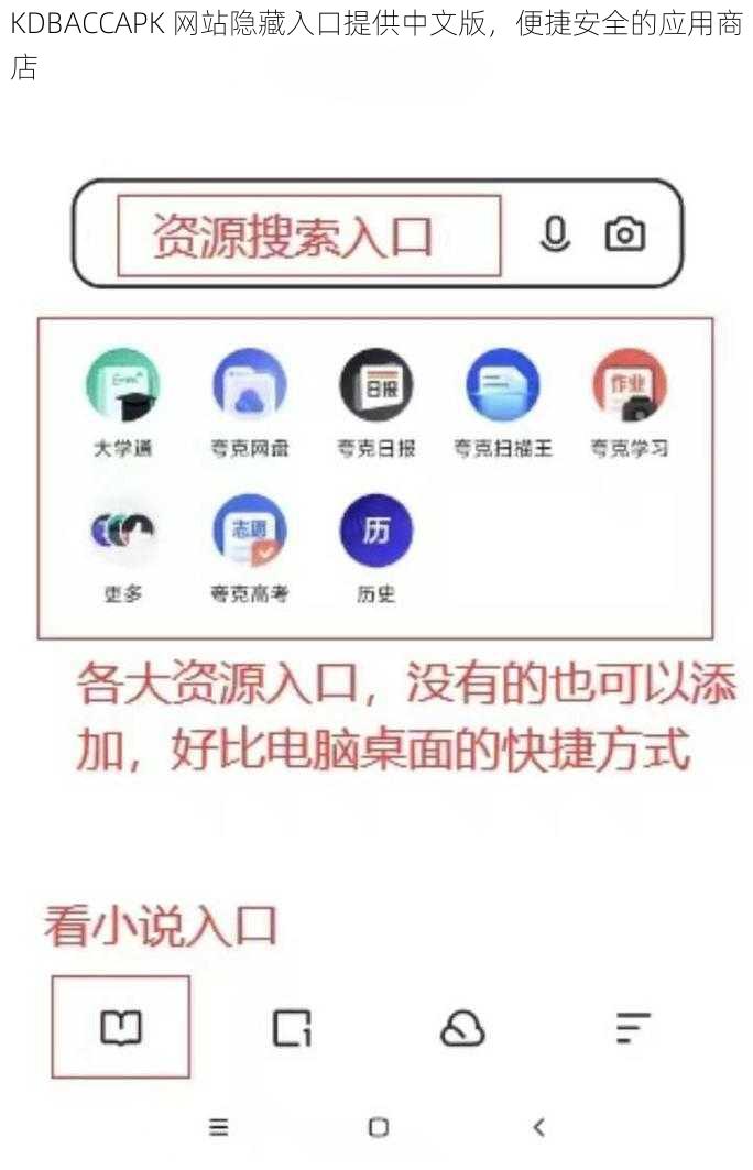 KDBACCAPK 网站隐藏入口提供中文版，便捷安全的应用商店