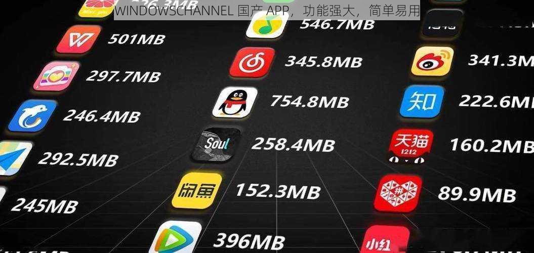 WINDOWSCHANNEL 国产 APP，功能强大，简单易用