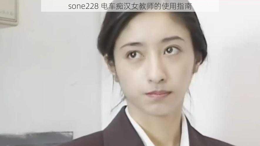 sone228 电车痴汉女教师的使用指南