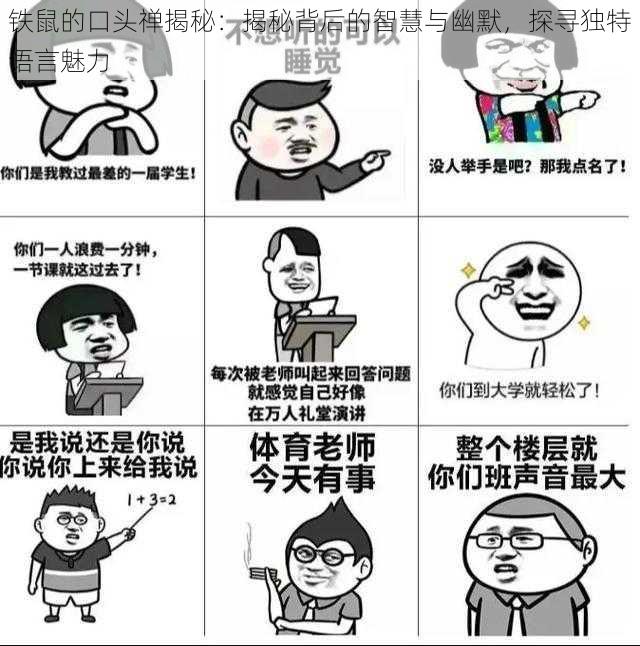 铁鼠的口头禅揭秘：揭秘背后的智慧与幽默，探寻独特语言魅力