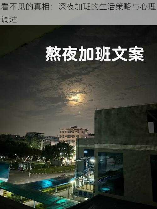 看不见的真相：深夜加班的生活策略与心理调适