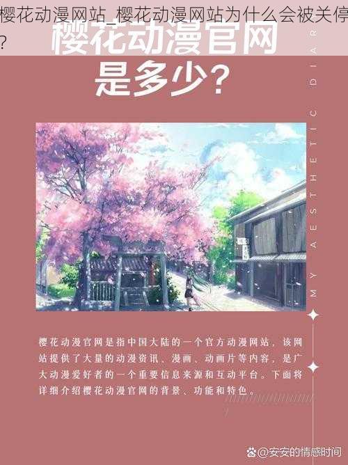 樱花动漫网站_樱花动漫网站为什么会被关停？