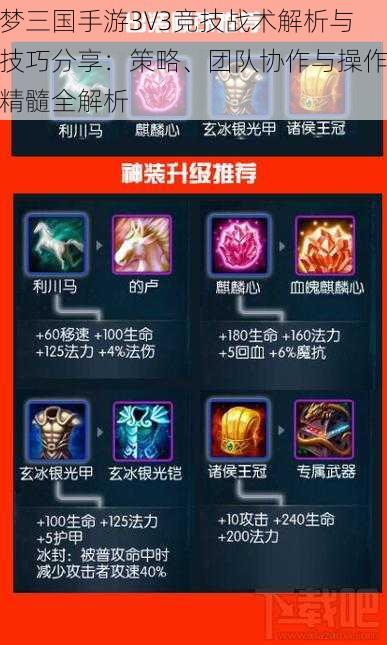 梦三国手游3V3竞技战术解析与技巧分享：策略、团队协作与操作精髓全解析