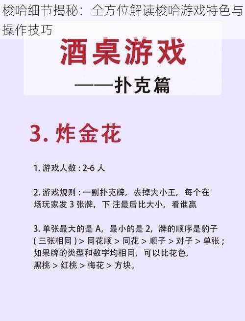 梭哈细节揭秘：全方位解读梭哈游戏特色与操作技巧