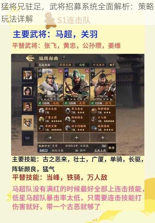 猛将兄驻足，武将招募系统全面解析：策略玩法详解