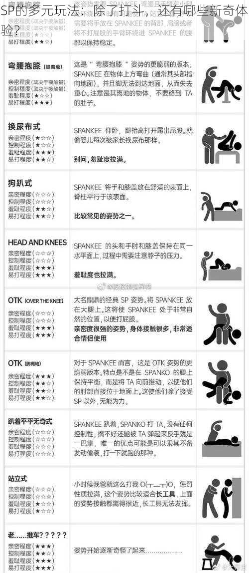 SP的多元玩法：除了打斗，还有哪些新奇体验？