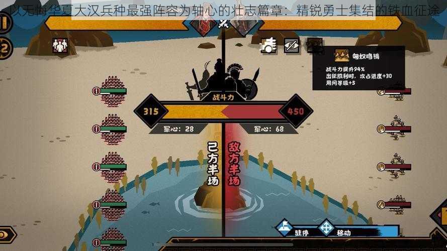 以无悔华夏大汉兵种最强阵容为轴心的壮志篇章：精锐勇士集结的铁血征途