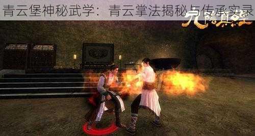 青云堡神秘武学：青云掌法揭秘与传承实录